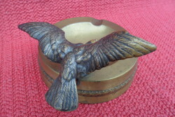 Turul bird copper bronze ashtray 1932