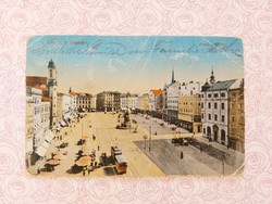 Régi képeslap 1920 levelezőlap Linz