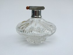 Régi vintage kristály parfümös üveg