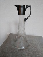Old decanter, incomplete