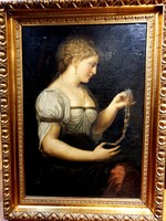Gyönyörű Tiziano iskola festmény
