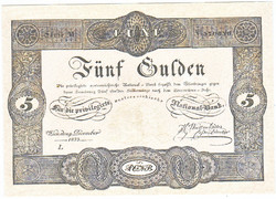 Ausztria 5 gulden 1833 REPLIKA