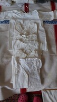 Old madeira lace baby clothes newborn bodice