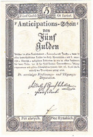 Austria5 gulden 1813 replica