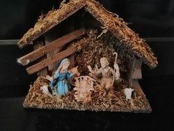 Old nativity scene