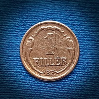 1 fillér,Magyarország 1927