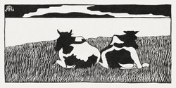 Samuel jessurun - cows - reprint