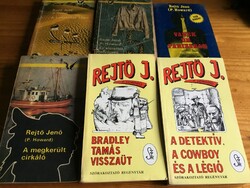 Jenő Rejtő's novels (6 pieces)