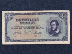 Háború utáni inflációs sorozat (1945-1946) 1 millió Pengő bankjegy 1945(id68184)