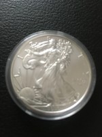Amerikai ezüst sas színezüst 1Dolláros