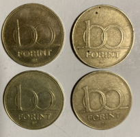 4 Old Hungarian 100 forints 1995. Years (118)