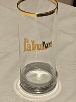 Fabulon retro aranyozott pohár