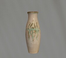 Fórizsné Sárai Erzsébet  hibátlan kerámia váza