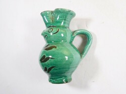 Retro ceramic folk folk art miska jug