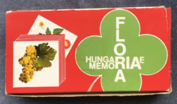 Floria Hungaria Memoria - Magyarország növényvilága memória játék 1986-ból