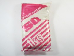 Retro old iodized table salt 1 kg - compack manufacturer - from the 1980s