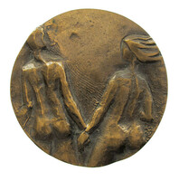 György Várhelyi: Adam and Eve plaque