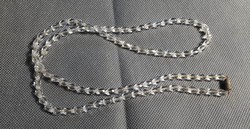 Czech crystal long necklace