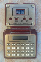 Quartz Vintage Calculator-Alarm Clock Ébresztőórás Számológép Régi Retro Ritkaság