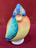 Hollóházi porcelán álló kacsa
