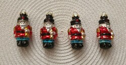 Christmas tree decoration - old glass nutcrackers (I will also post)