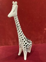 Hollóházi porcelán zsiráf