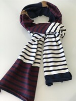 Cotton scarf petit bateau brand, 215 x 35 cm, new!