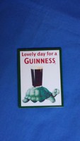 Guinness beer advertising fridge magnet