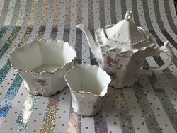 Antique 3-piece porcelain