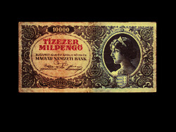 TÍZEZER MILPENGŐ - 1946 - EXTRA ALACSONY SORSZÁM 000338