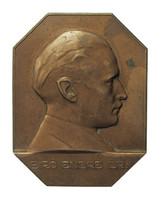 István Zombori kiss: dr. Judge Ender /lawyer/ plaque