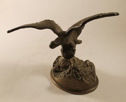 Antique bronze turul bird 822