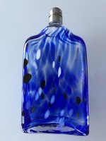 Kézzel készült, modern pincetok üveg kétrétegű üvegből, 20 cm magas