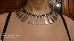 Kleopátra antik  ezüst  alkalmi ékszer( feltünő  alkalmi viselet) nemesfémre garancia