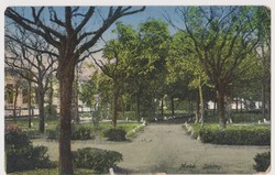 • Makó, promenade. 1921. Ran on post. In the condition shown in the picture