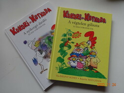 Ágnes Bálint: kukori és kotkoda - two storybooks by Mata János drawing in new condition - on user Marineni