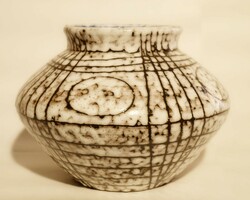 Ceramic UFO vase.