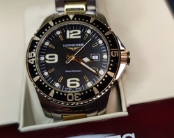 Longines hydroconquest 39mm gold-steel in nice condition
