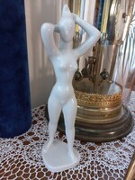 Drasche fésülködő női akt, ritka figura