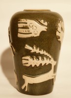 Ceramic Scandinavian design vase.