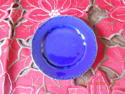 Zsolnay porcelain, blue mini plate