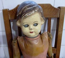Very antique large doll