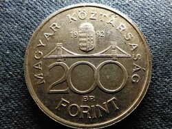 Harmadik Magyar Köztársaság (1989-napjainkig) ezüst 200 Forint 1992 BP(id69739)