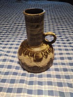 Ceramic vase or jug with handles