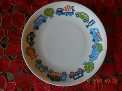 Alföldi autós gyerek lapos tányér