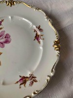 Old Sonneberg rose cake plate