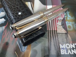 MontBlanc ezüst-arany toll és ceruza