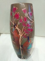 Zsolnay Pávás váza