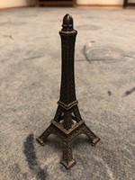 Fém, réz vagy bronz ötvözet Eiffel-torony souvenír 11 cm magas