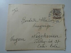 D193523 letter 1926 bentzik ella ﻿- Wien naykanizsa